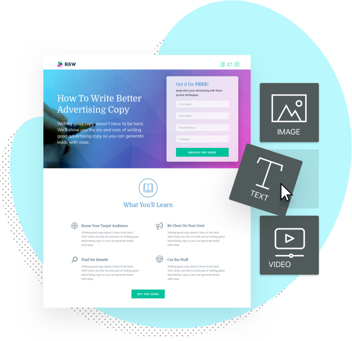 Pros produce compelling copy & design.