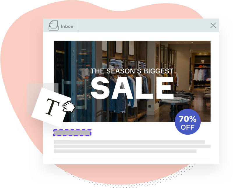 Reduce the time it takes to create emails.