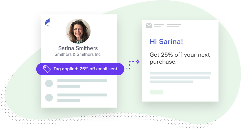 Send personalized emails to your clients