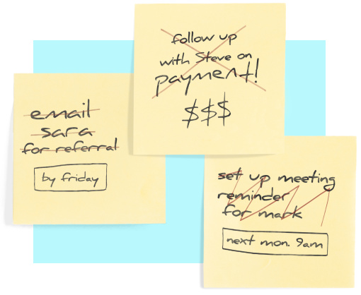 Sticky notes are so last decade