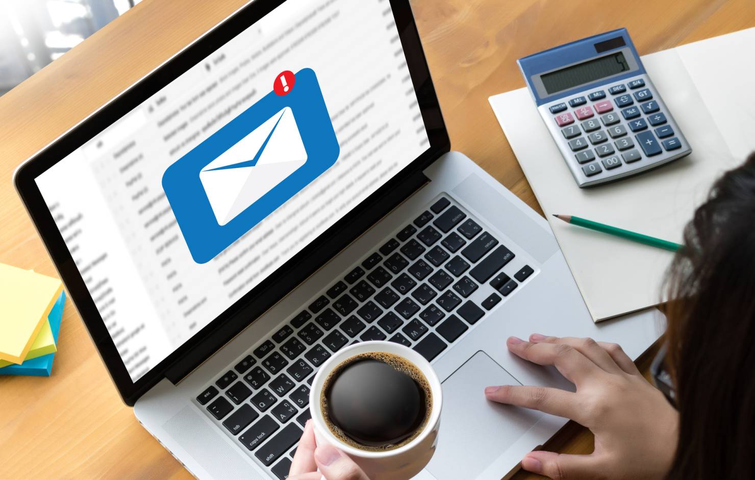 email on computer