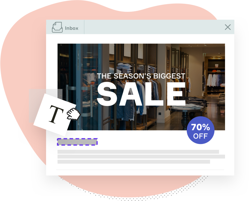 Reduce the time it takes to create emails.