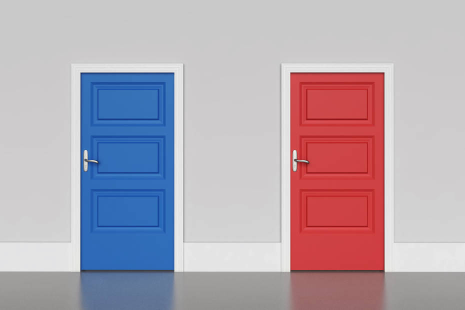 AB testing doors