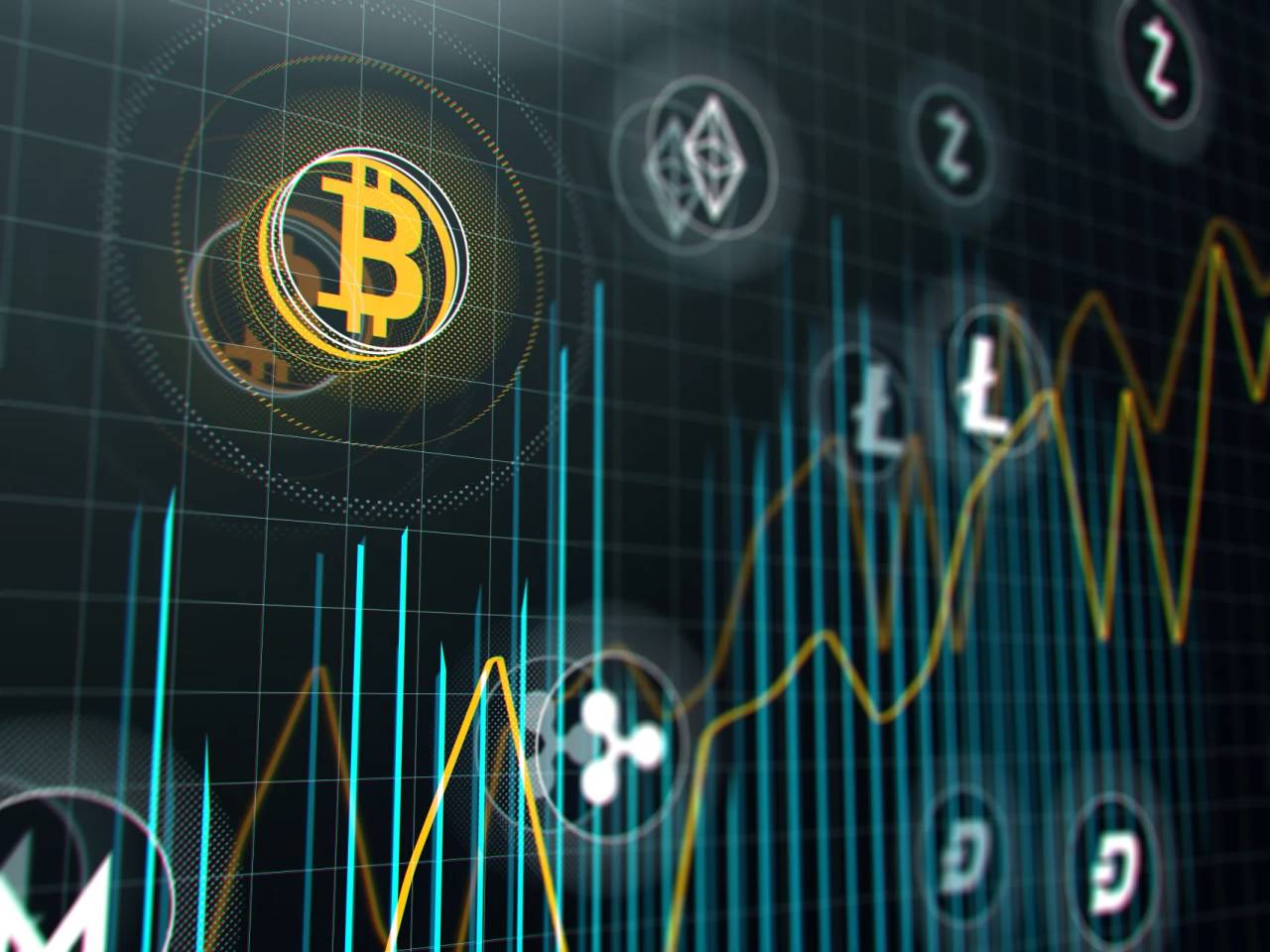 Cryptocurrency symbols