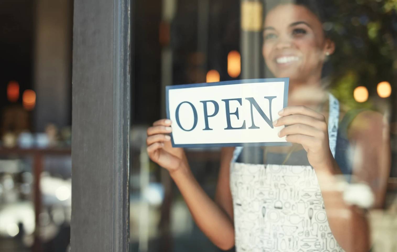 open for business