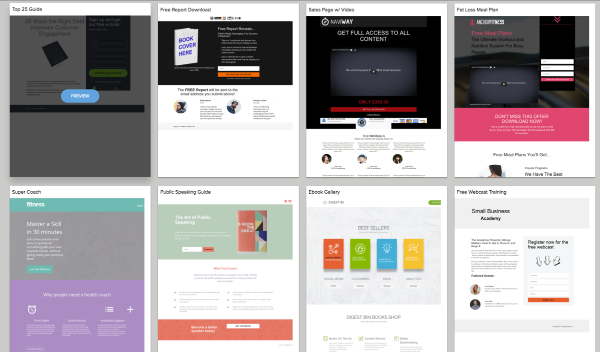 Introducing New Landing Pages