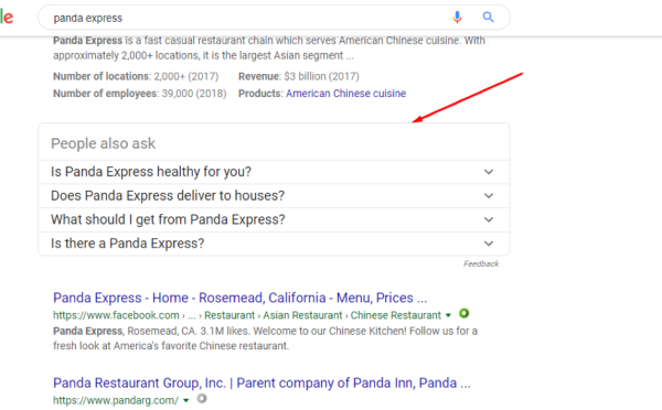 7 способов заставить голосовой поиск работать на ваш бизнес 6 Panda Express поиск